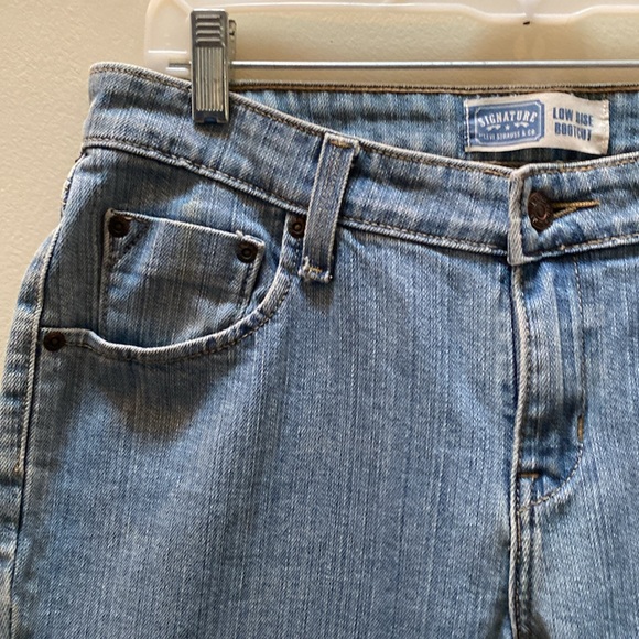 Jean Femme NY&CO Bootcut - Taille 28x31 - Bleu Foncé - Low Rise - Vintage